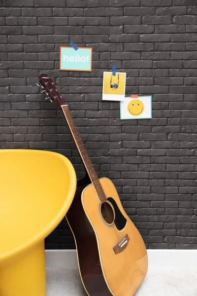 Caselio KBO103290001 Kitchen Box Be Free Blanc - tapeta imitująca cegły