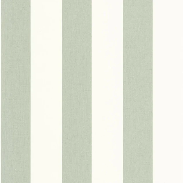 Caselio 104047004 Kitchen Box Linen Lines Vert amande - tapeta imitująca lnianą tkaninę w paski