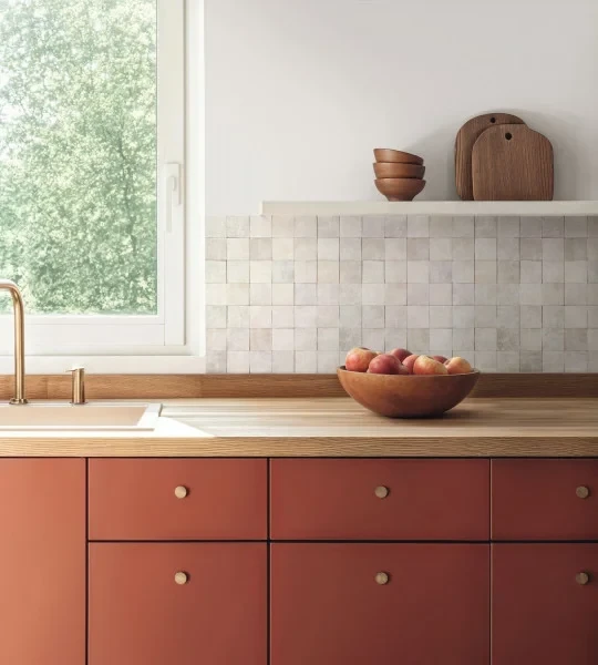 Caselio 106970155 Kitchen Box Sand Dust Beige - border imitujący płytki
