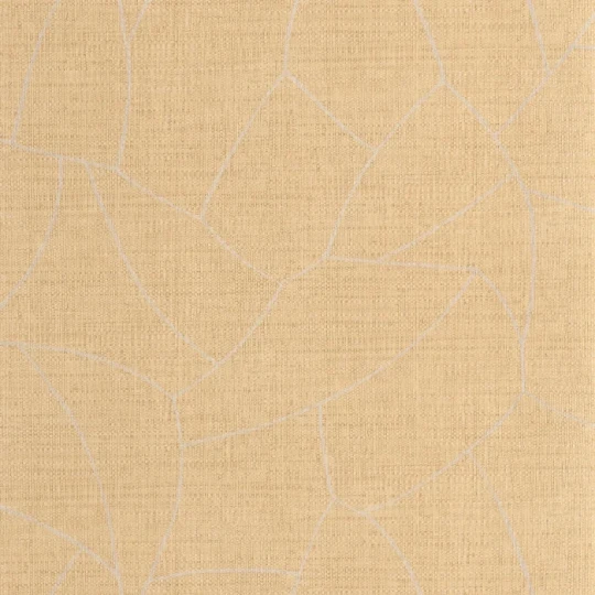 Caselio 107022034 Symphony Melody Beige - tapeta geometryczna imitująca rafię
