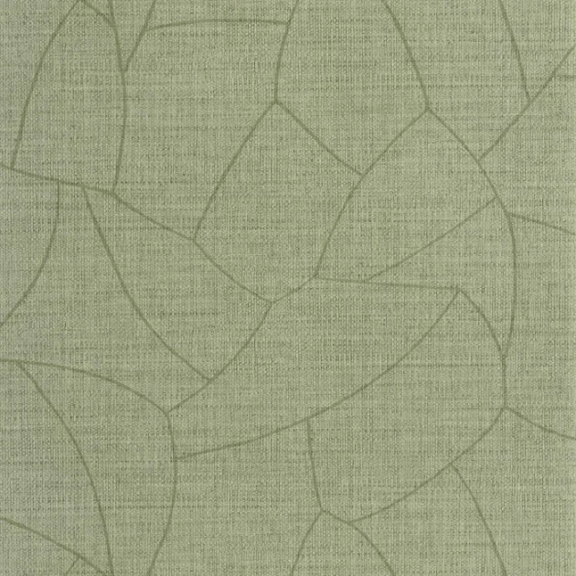 Caselio 107027745 Symphony Melody Avocat - tapeta geometryczna imitująca rafię
