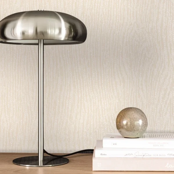 Caselio WOD106810000 Woodline Incrusta Blanc - tapeta imitująca drewno