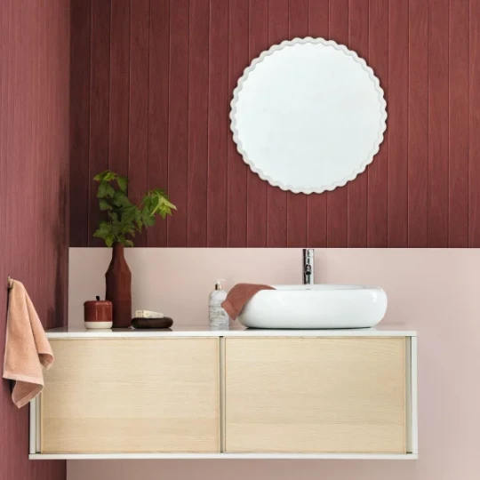 Caselio WOD106857077 Woodline Essentia Vert - tapeta imitująca drewnianą boazerię