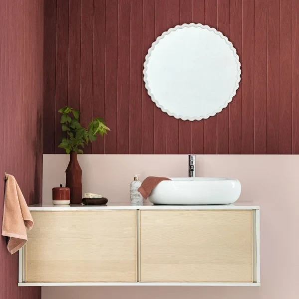 Caselio WOD106851002 Woodline Essentia Beige - tapeta imitująca drewnianą boazerię