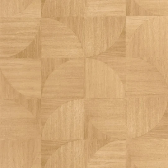 Caselio 106821120 Woodline Structura Miel - tapeta geometryczna imitująca drewno