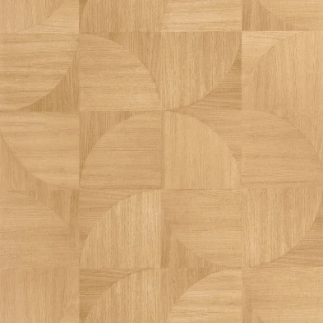 Caselio 106821120 Woodline Structura Miel - tapeta geometryczna imitująca drewno