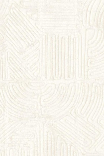 Arte 60720 Textura Ignis Tamba Chalk - tapeta geometryczna ze sznurka i gipsu