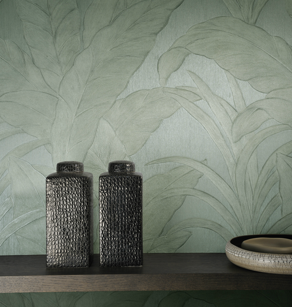 Arte 75002 Monsoon Musa - tapeta w liście bananowca