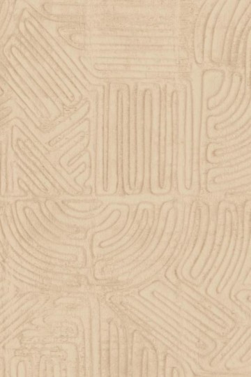Arte 60723A Textura Ignis Tamba Tuscan - tapeta geometryczna ze sznurka i gipsu