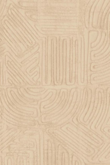 Arte 60723 Textura Ignis Tamba Tuscan - tapeta geometryczna ze sznurka i gipsu