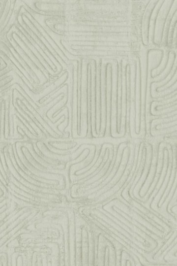 Arte 60729A Textura Ignis Tamba Mint - tapeta geometryczna ze sznurka i gipsu