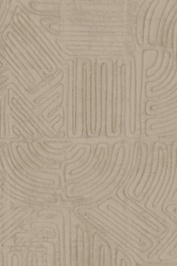 Arte 60731A Textura Ignis Tamba Mushroom - tapeta geometryczna ze sznurka i gipsu