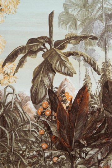 Arte 97791 Decors & Panoramiques Paradisiac Sandstorm - tekstylny mural w egzotyczny krajobraz olejny