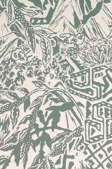 Arte 97761 Decors & Panoramiques Sierra Nevada Teal - tekstylna tapeta w motywy północnoamerykańskie