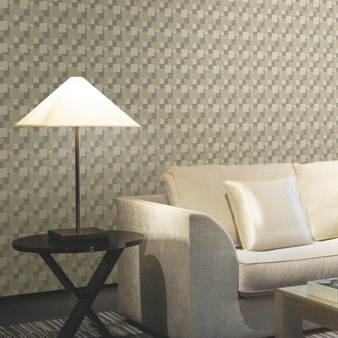 Armani Casa 9629 Graphic Elements 2 Ponza - tapeta geometryczna z lnu