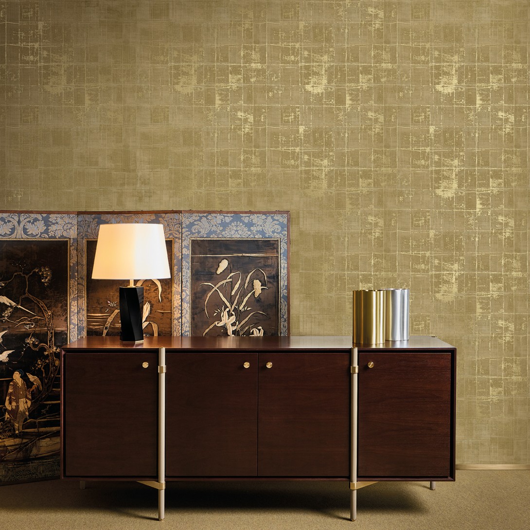 Armani Casa 8044 Graphic Elements 3 Kyushu - tapeta tekstylna w prostokąty