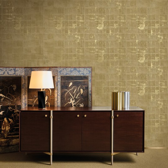 Armani Casa 8046 Graphic Elements 3 Kyushu - tapeta tekstylna w prostokąty