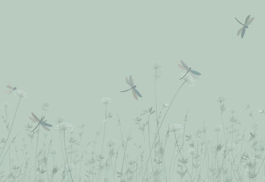 Armani Casa 9911 Inspired Moods 1 Dickinson - tapeta jedwabna z motywem łąki