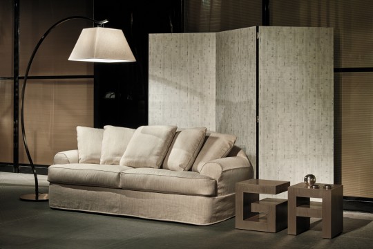 Armani Casa 9405 Precious Fibers 2 Bohème - tapeta jedwabna w pionowe pasy