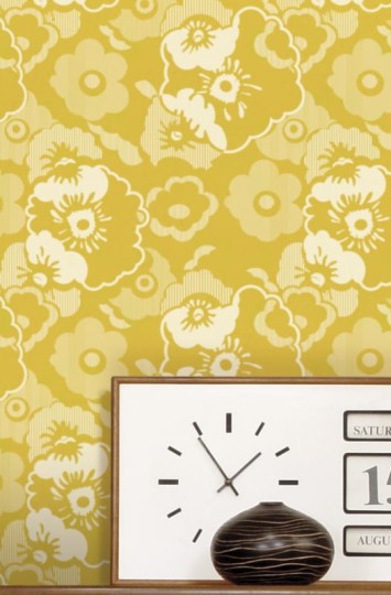 Tapeta Mini Moderns Alice AZDPT011MU Mustard