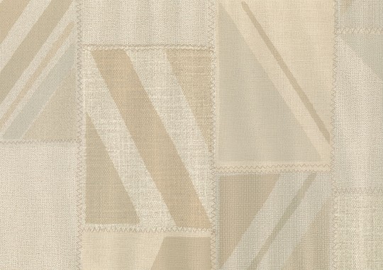 Sirpi 26102 Altagamma Woven Darcy - tapeta tekstylna w patchworkowe prostokąty