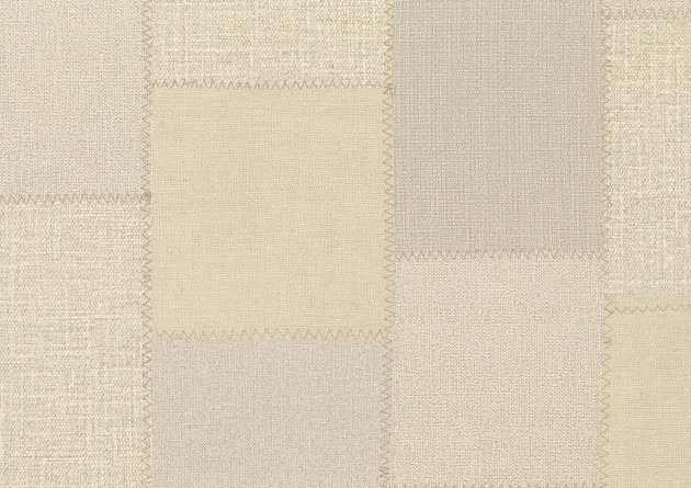 Sirpi 26112 Altagamma Woven Ernst - tapeta tekstylna w patchworkowe prostokąty