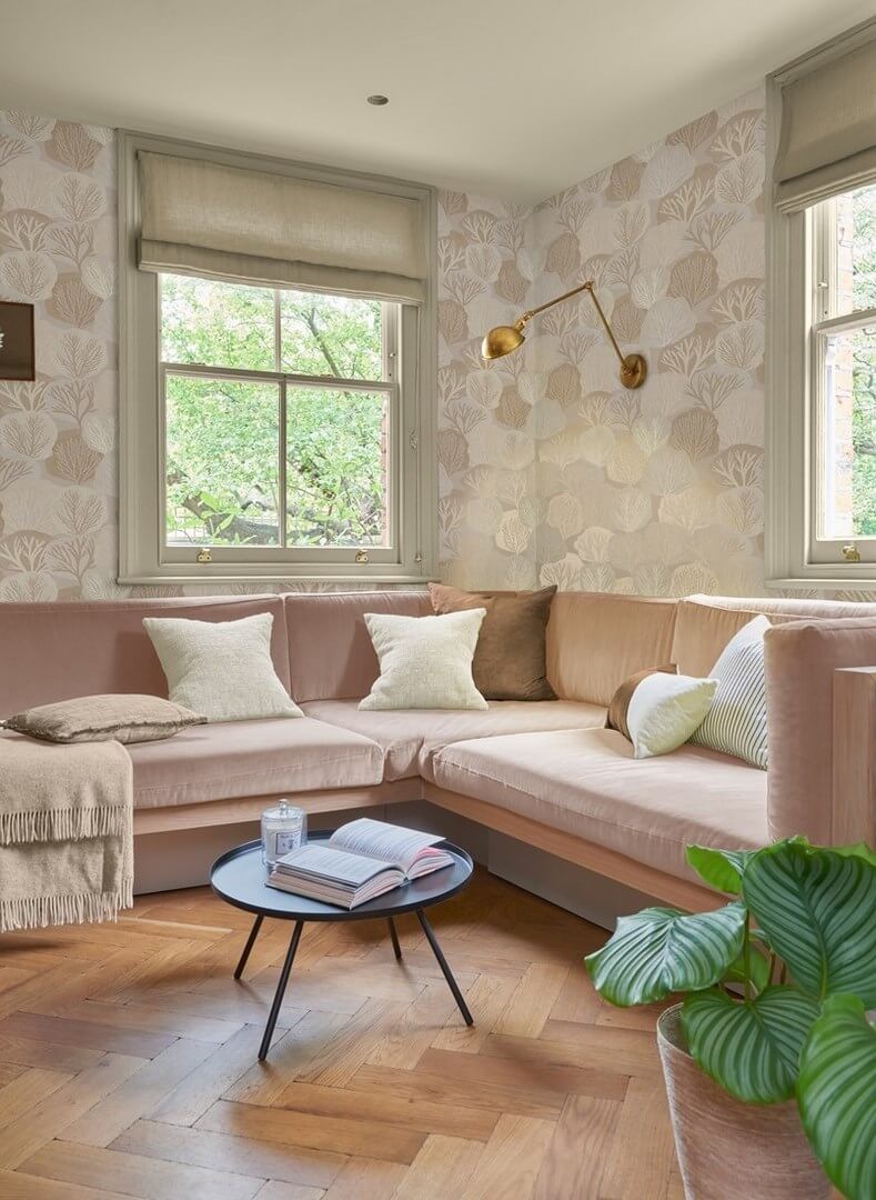 Graham & Brown 121443 New Eden - tapeta w drzewa o metalicznym połysku