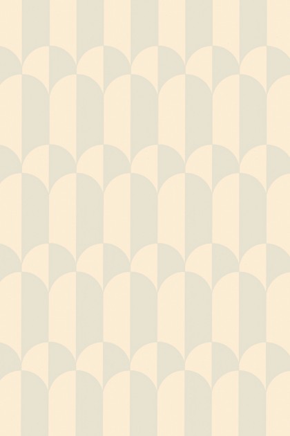 Majvillan 170-03 Whipped Cream Seafoam Blue - tapeta geometryczna