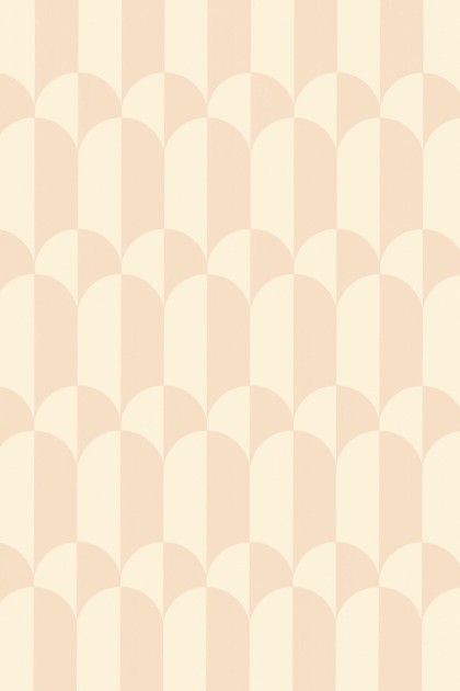 Majvillan 170-02 Whipped Cream Blush Peach - tapeta geometryczna