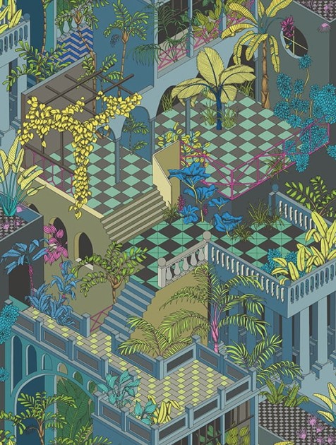 Tapeta Cole & Son Geometric II 105/4018 Miami