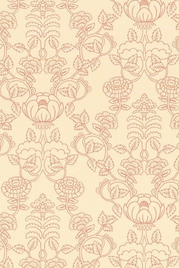 Majvillan 161-01 Cheri Spritz Soft Cranberry Red - tapeta roślinna