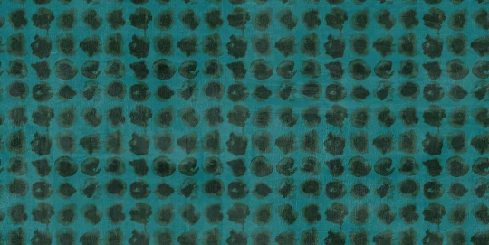 Tecnografica 80662-3B Collaborations Mauricio Lara Abstracto Teal B - mural w kropki