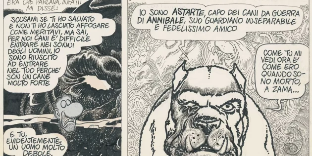 Tecnografica 75762-1 Collaborations Andrea Pazienza Astarte Io Sono Astarte Originale - mural w komiksowy wzór