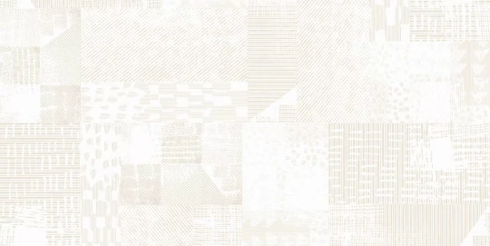 Tecnografica 77268-1 Collaborations Massimo Iosa Ghini Digital Wool Ivory - mural w geometryczny wzór