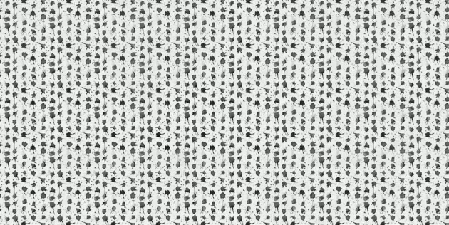 Tecnografica 80573-1B Collaborations Mauricio Lara Expresiones Black and White - mural w abstrakcyjny wzór