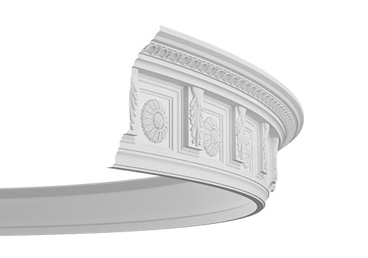 Listwa sufitowa Gaudi 1.50.281F Flex elastyczna