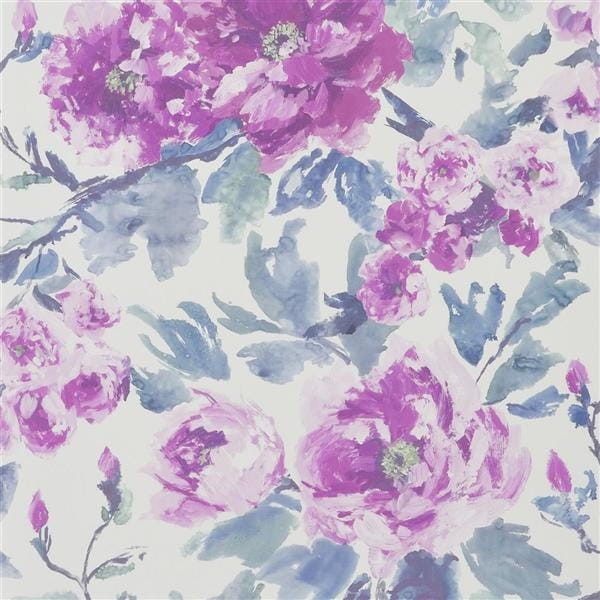 Tapeta Designers Guild Shanghai Garden PDG649/03 SHANGHAI GARDEN - VIOLET