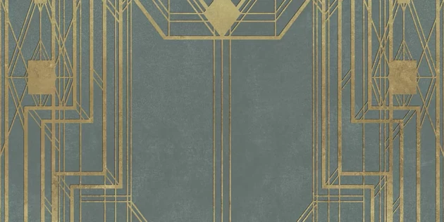 Tecnografica 79754-2 Cinema Jay Sage - mural art deco Wielki Gatsby
