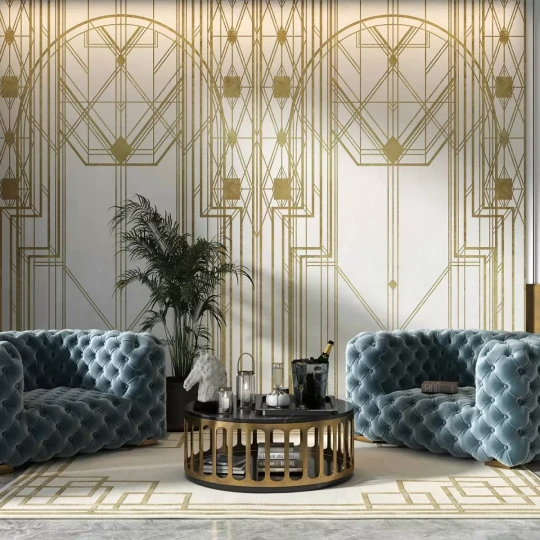 Tecnografica 79754-3 Cinema Jay Rose - mural art deco Wielki Gatsby
