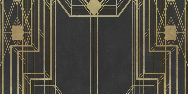 Tecnografica 79754-4 Cinema Jay Chalk - mural art deco Wielki Gatsby