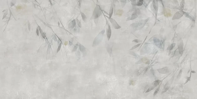 Tecnografica 75437-3 Bioliving Willow Grey Shade - mural we wierzbę płaczącą