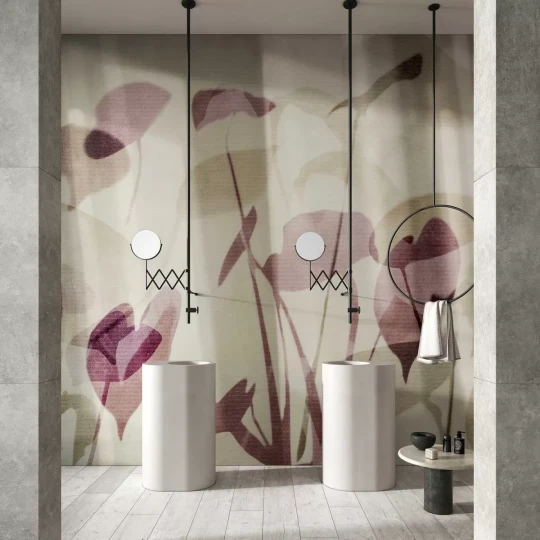 Tecnografica 81368-3 Bioliving Neta Green - mural w liście