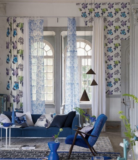 Panel Designers Guild Castellani P601/04 PAVONIA - SAFFRON