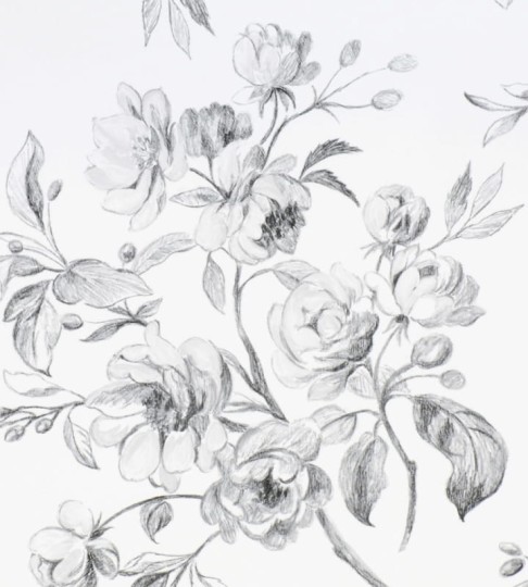 Tapeta Designers Guild Nabucco P540/01 WATELET - BLACK AND WHITE