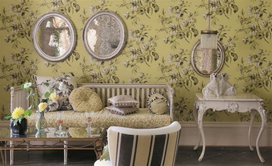 Tapeta Designers Guild Nabucco P540/02 WATELET - ECRU