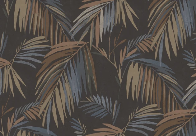 Cristiana Masi 32407 Vitalis Alma - tapeta w liście palmowe