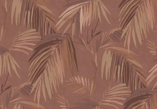 Cristiana Masi 32408 Vitalis Alma - tapeta w liście palmowe