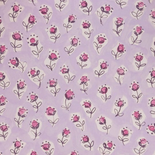 Tapeta Desginers Guild Around The World P567/11 DAISY PATCH - LAVENDER