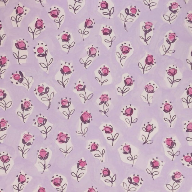 Tapeta Desginers Guild Around The World P567/11 DAISY PATCH - LAVENDER
