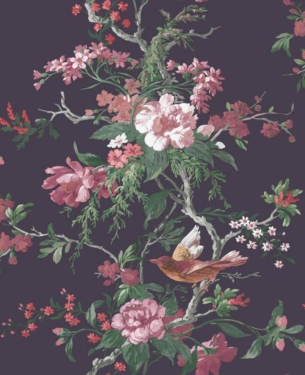 Graham & Brown 107875 Explorer - tapeta w kwiaty i ptaki